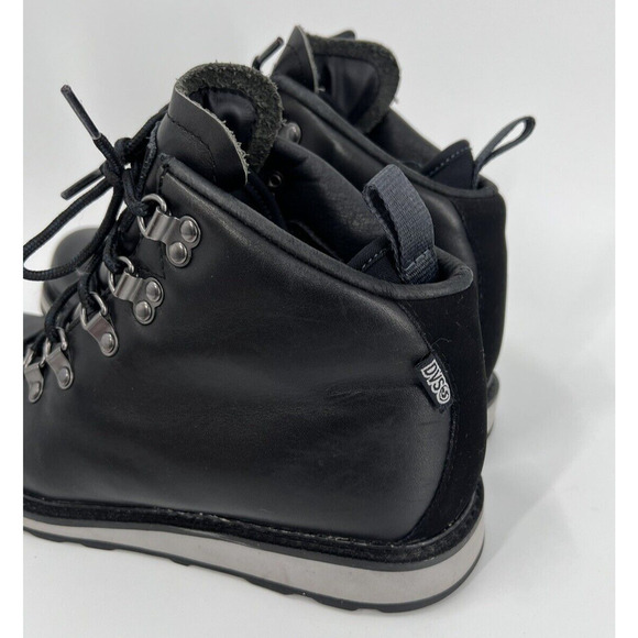 DVS Yodeler Black Leather Snow Boots BMX DC MOTO Skate Rare Men\'s Size 8 main image 8